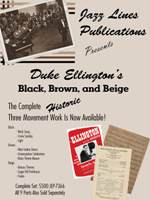 Black, Brown, And Beige Complete Set: Arranged By Duke Ellington 