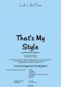 View: THAT'S MY STYLE