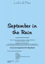 SEPTEMBER IN THE RAIN