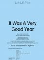 View: IT WAS A VERY GOOD YEAR